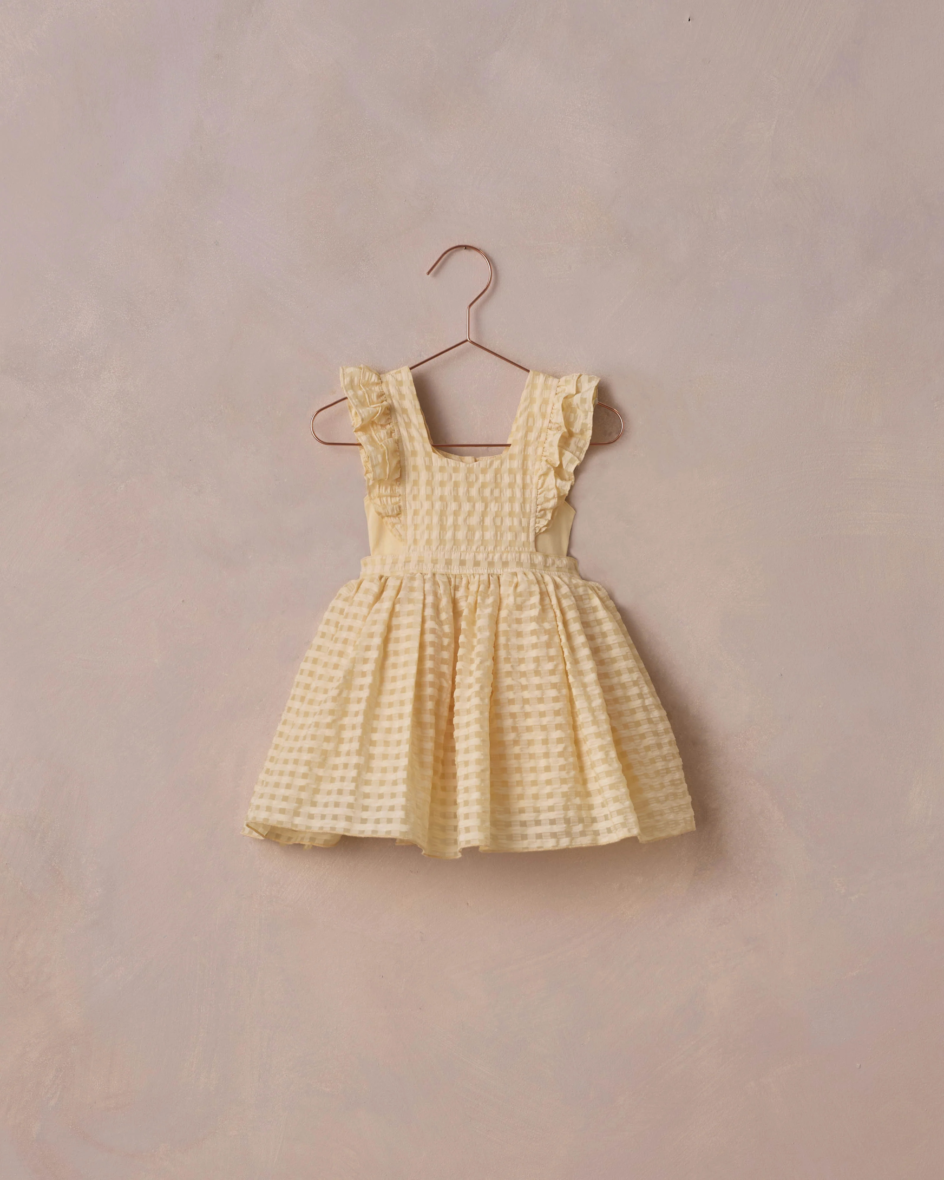 Provence Dress | Lemon Check | Rylee + Cru