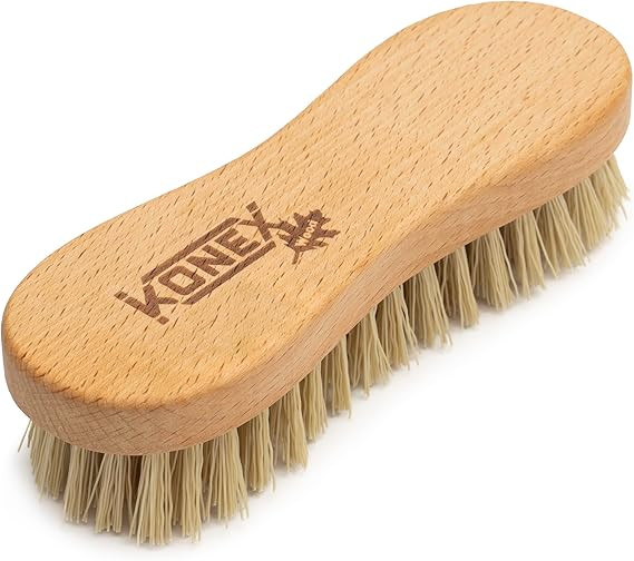 KONEX Nylon Fiber Economy Utility Cleaning Hand Brush, Heavy Duty Hand-Held Scrub Brush with Stif... | Amazon (US)