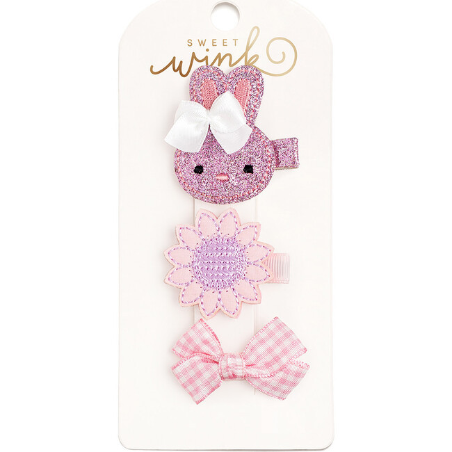 Bunny Clip Set, Multi | Maisonette