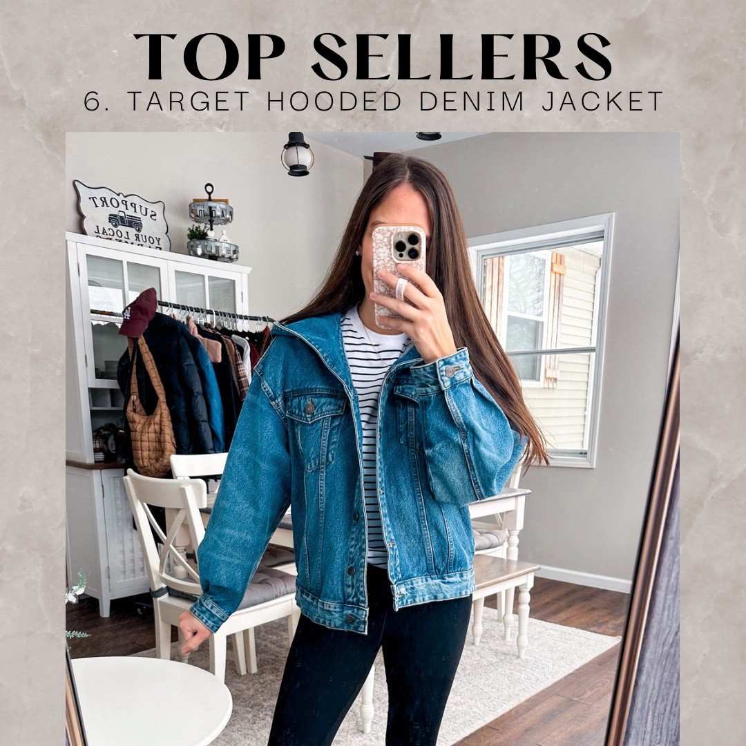 Weekly best seller 
Target hooded denim jacket 

#LTKFindsUnder50 #LTKFindsUnder100 #LTKStyleTip