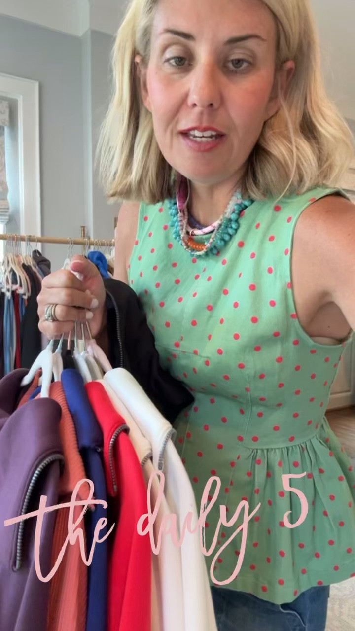 Daily 5…#2…Spanx Air Essentials Half Zip! How many is too many??!  So many colors on major sale! I wear xs in them.

#LTKdayinmylife #LTKmomlife #LTKSaleAlert
