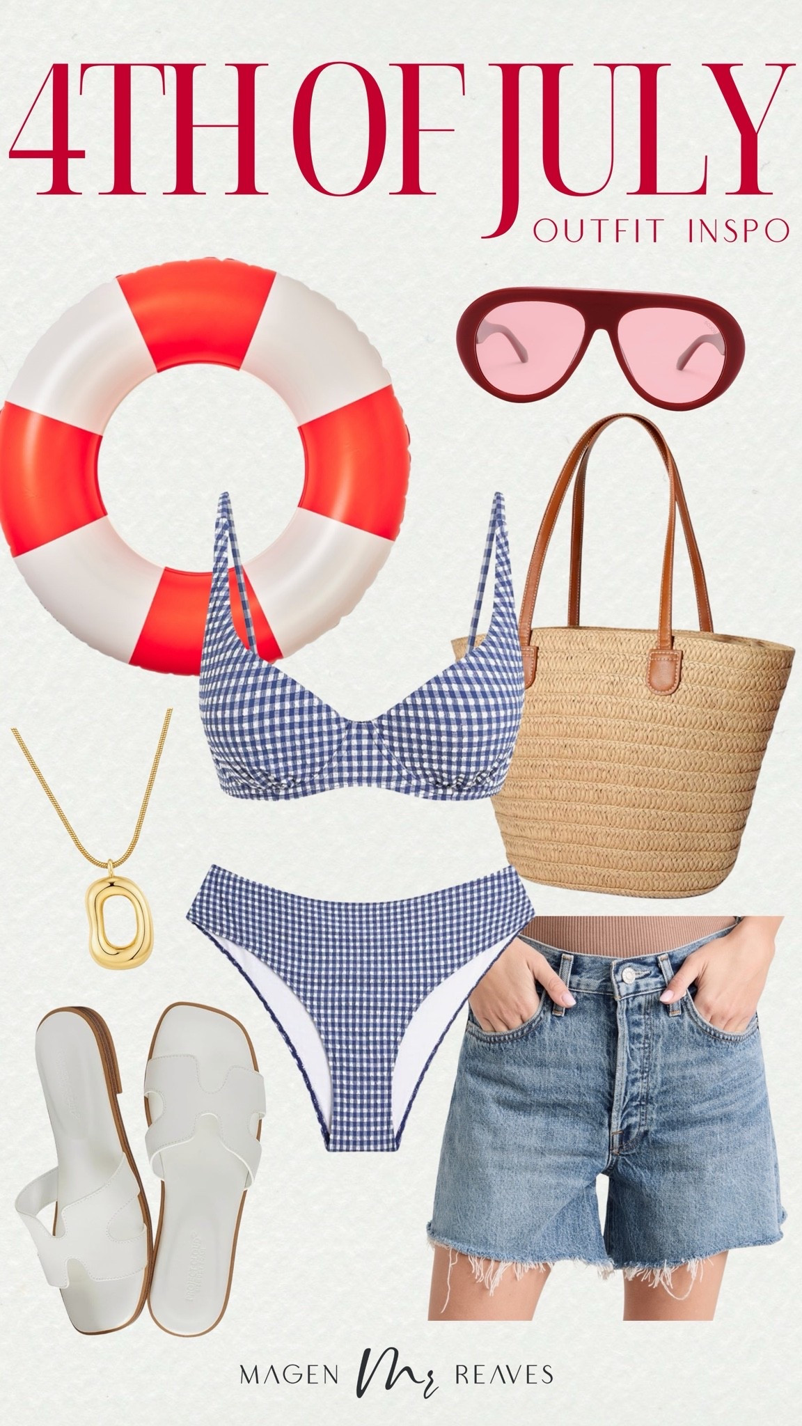 4th of July outfit inspo 

4th of July, Americana, USA, red white and blue, bikini, gingham, swimwear

#LTKSwim #LTKootd #LTKSeasonal