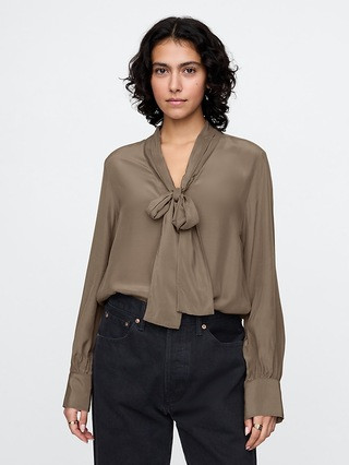 Tie-Neck Top | Gap (US)