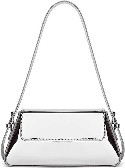 Evening Bag Women Y2k Silver Purse Hobo Bag Tote Handbag Satchel Bag Cute Party Bag Clutch Purses... | Amazon (US)