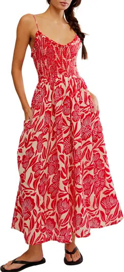 Free People Sweet Nothings Floral Print Sleeveless Maxi Sundress | Nordstrom | Nordstrom
