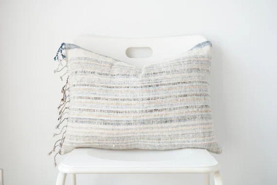 Tribal Hemp Hand Woven Natural Dye Color Hmong Pillow Cover | Etsy UK | Etsy (UK)