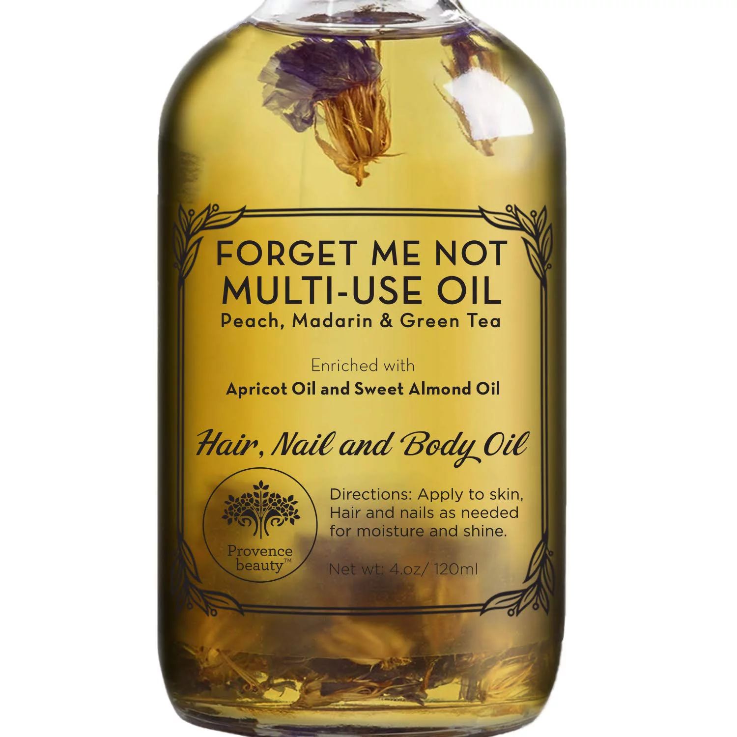 Provence Beauty Forget Me Not Bath and Body Oil with Peach Mandarin Green Tea | Walmart (US)