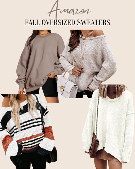 Amazon Fall outfit, oversized sweater, Fall sweaters, casual sweater looks, Amazon deals, Amazon outfit, Amazon Fall outfit, Amazon finds

#LTKfindsunder50 #LTKSeasonal