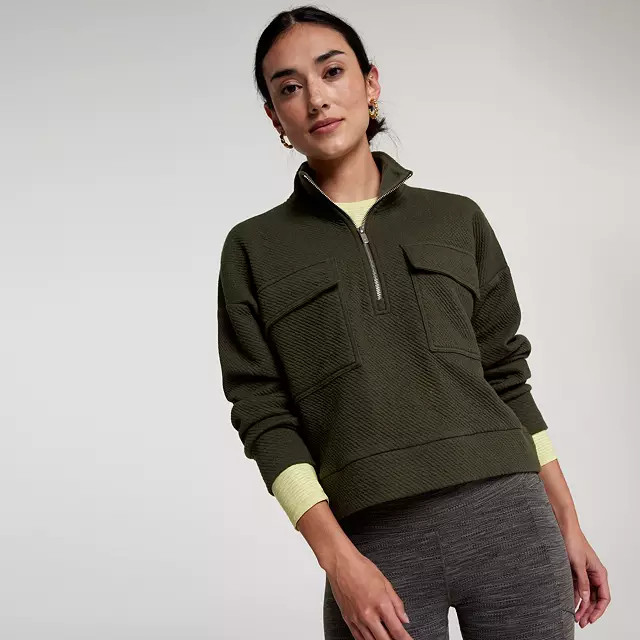 CALIA Women's Elevate Ripple Cargo Pocket Pullover | Dick's Sporting Goods