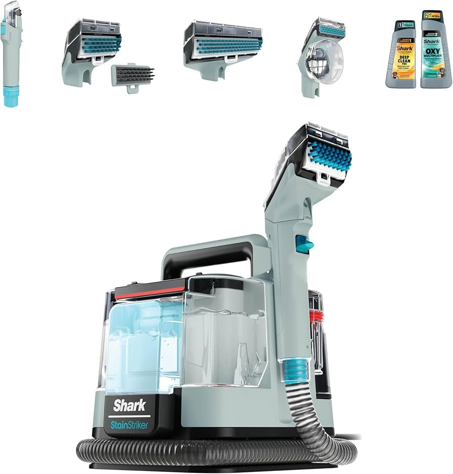 Shark StainStriker Stain & Spot Cleaner, Portable Carpet & Upholstery Cleaner for Pet Stains, Spi... | Amazon (UK)
