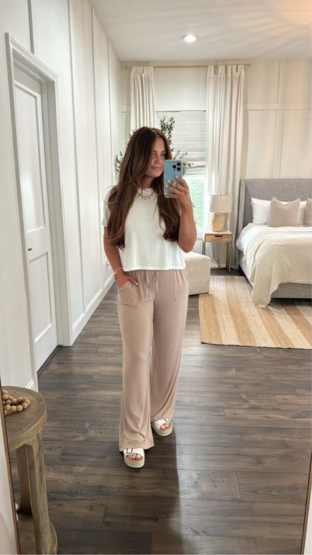 All from Pink Lily’s Memorial Day Sale! The crop tee is only $16 and the wide leg pants are $25 and the platform sandals are $28 with my
code BRITTH30. My code will get you 30% off everything on their site except doorbusters! 

#LTKStyleTip #LTKSaleAlert #LTKFindsUnder50