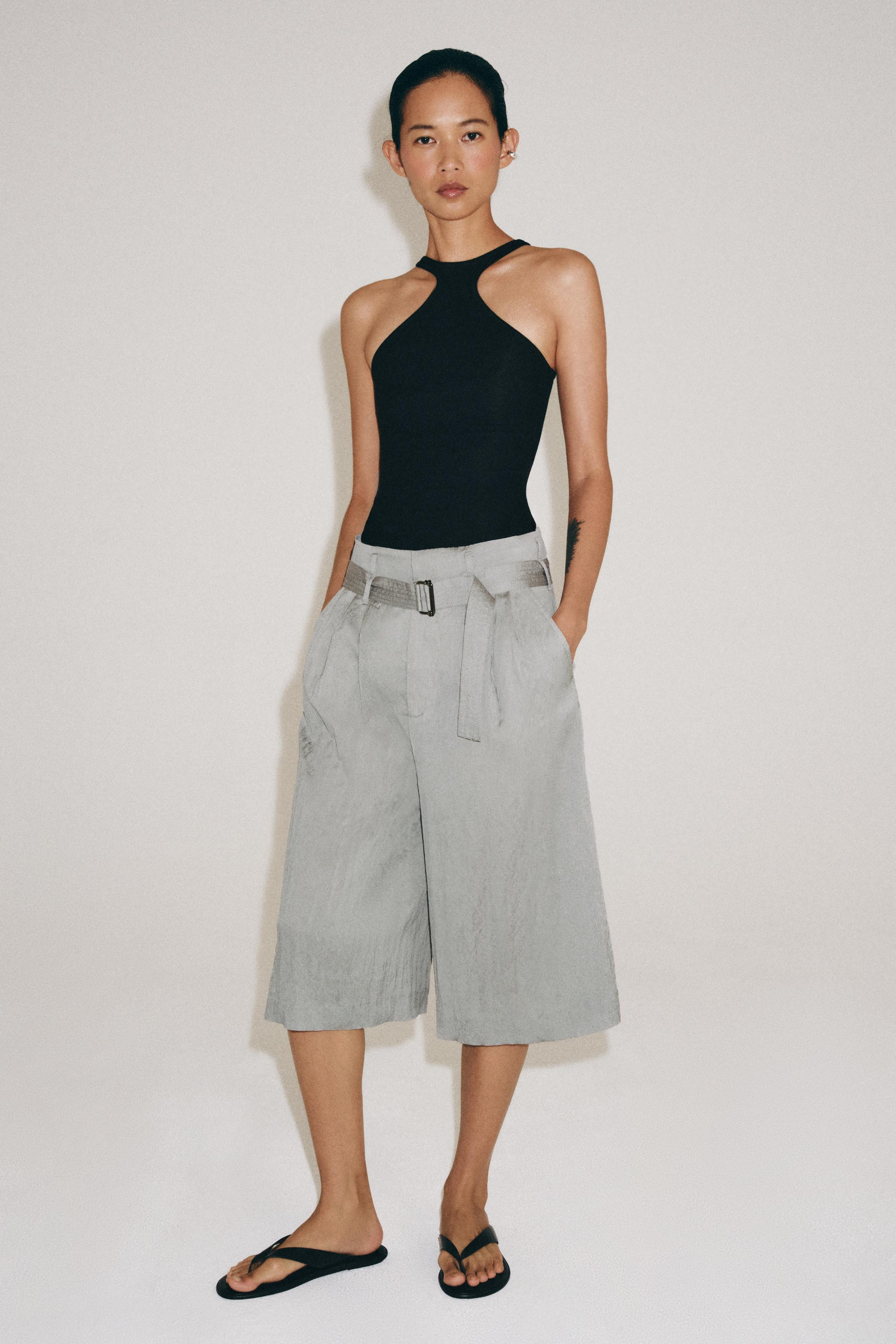 COTTON HALTER TOP | Zara US