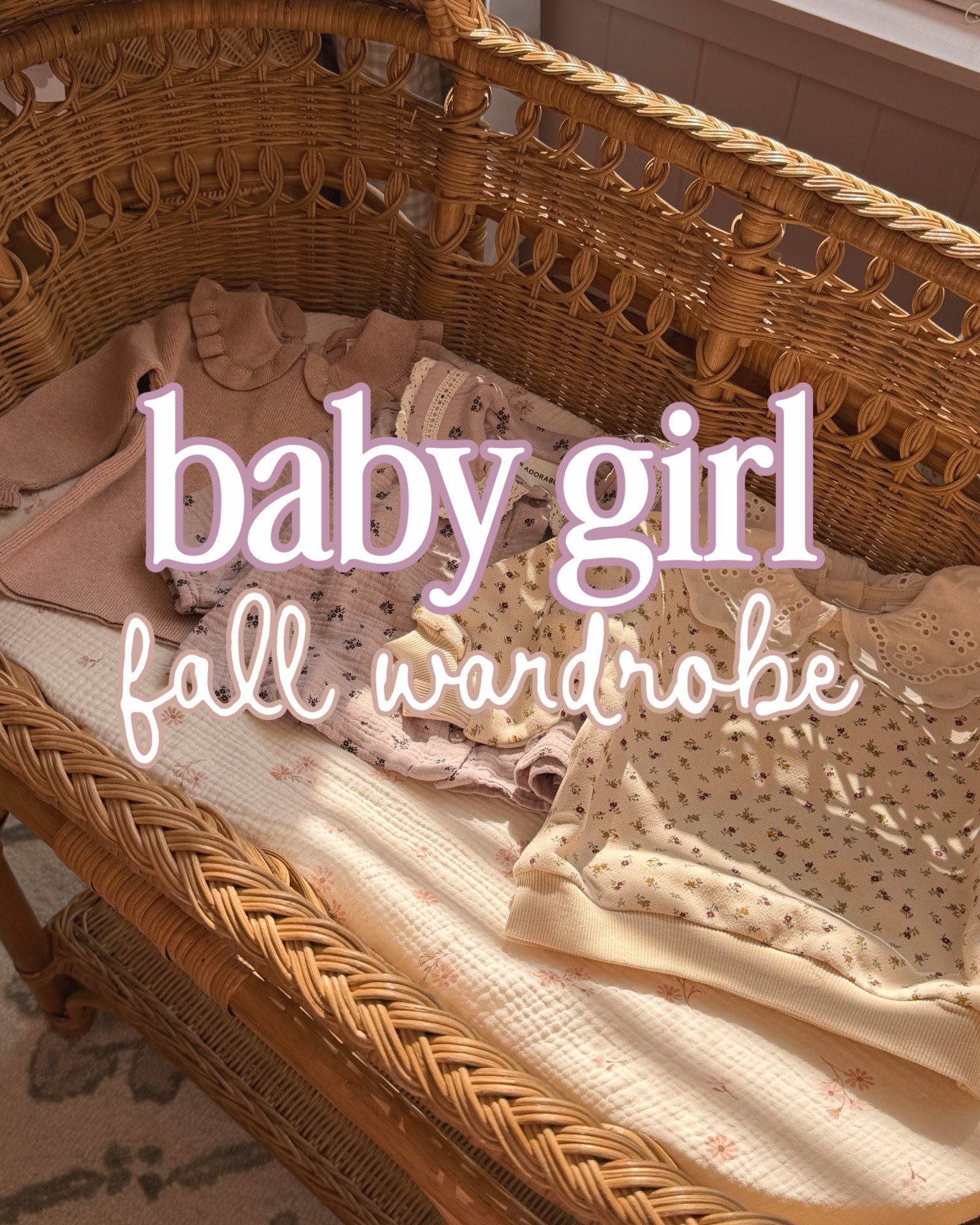 The cutest fall wardrobe for baby girls 🤍

#LTKBaby
