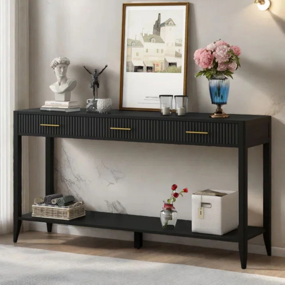Latitude Run® 60" Storage Console Table | Wayfair | Wayfair North America