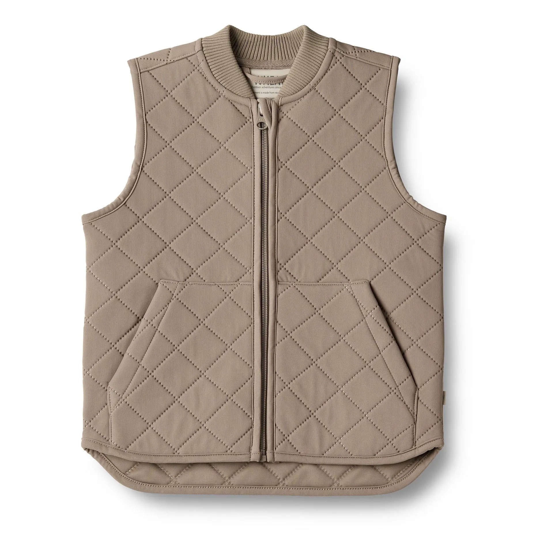 Ede Sleeveless Vest Recycled Fibres | Beige | Smallable
