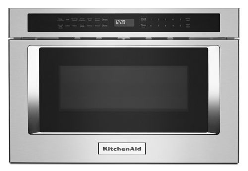 Stainless Steel 24" Under-Counter Microwave Oven Drawer KMBD104GSS | KitchenAid | KitchenAid