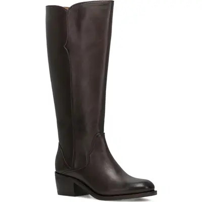 Frye Carson 2 Piping Knee High Boot in Black at Nordstrom, Size 8.5 | Nordstrom