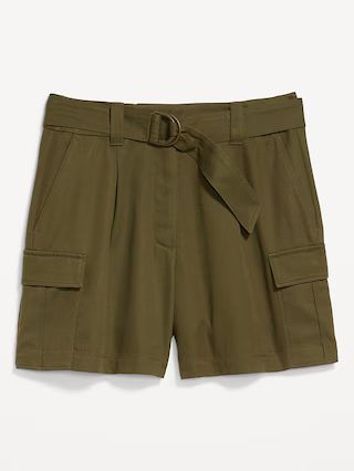 Extra High-Waisted Cargo Shorts -- 4.5-inch inseam | Old Navy (US)