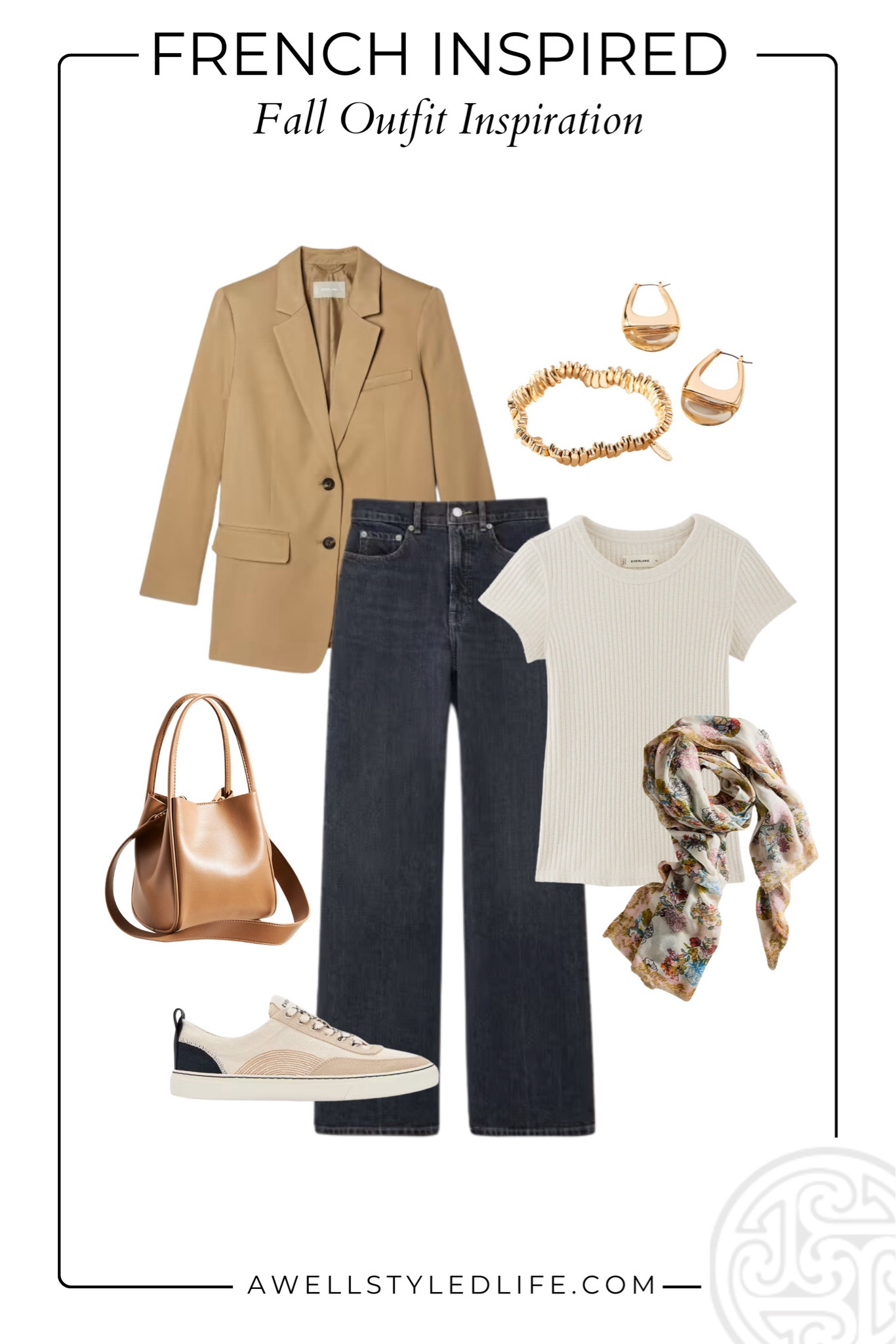 Fall Outfit Inspiration:

Clothing and shoes from Everlane. Bag, scarf and jewelry from Anthropologie. 

#fashion #fashionover50 #fashionover60 #fallfashion #falloutfit #transitionoutfit #everlane #anthropologie #blazer #frenchinspiredstyle #frenchstyle

#LTKStyleTip #LTKSeasonal #LTKOver40