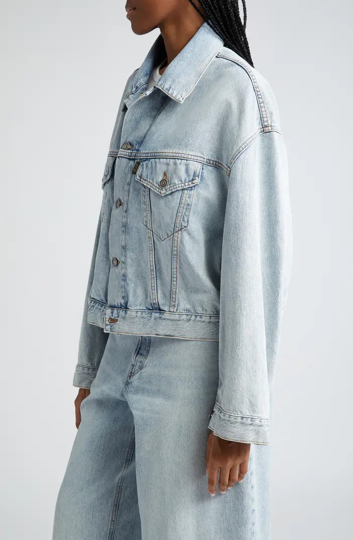 Haikure Spencer Crop Denim Jacket | Nordstrom | Nordstrom