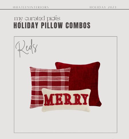 red christmas pillow combo 

holiday pillow combo, christmas pillow combo, red plaid christmas pillow, merry christmas pillow, holiday decor, christmas decor 

#LTKfindsunder50 #LTKSeasonal #LTKHoliday
