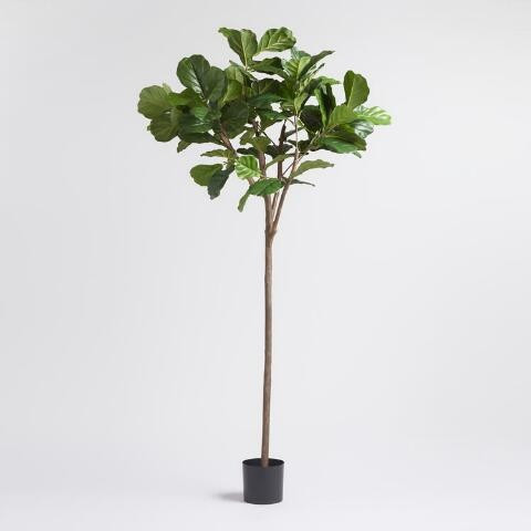 Faux Fiddle Leaf Fig Tree 72 Inch | World Market