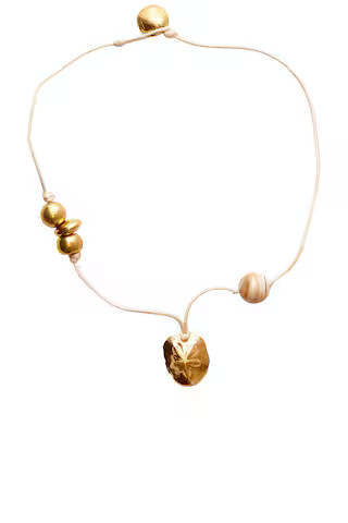 Simuero 7 Am Necklace in Beige | FWRD | FWRD 