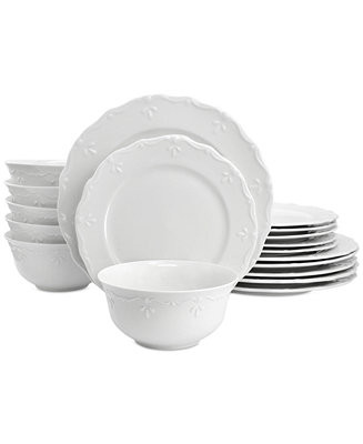 Rigel 18 Pc. Dinnerware Set, Service for 6 | Macy's