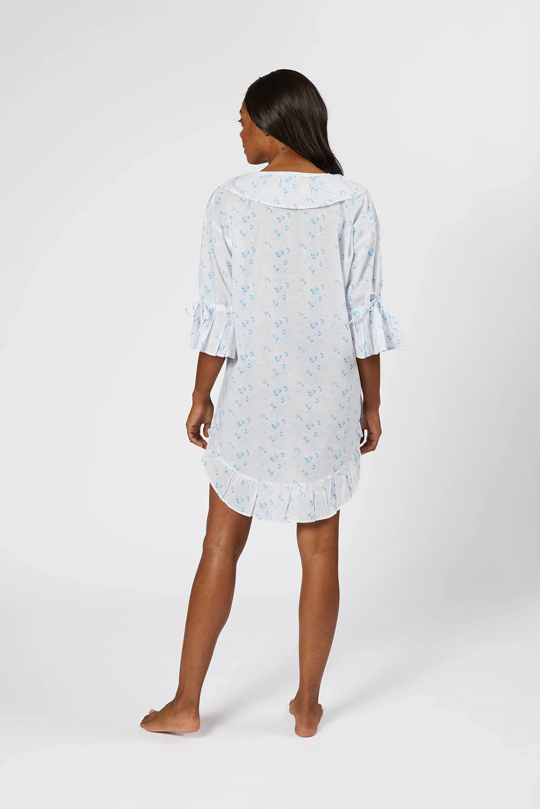 LILY COTTON POET NIGHTSHIRT | Lenora