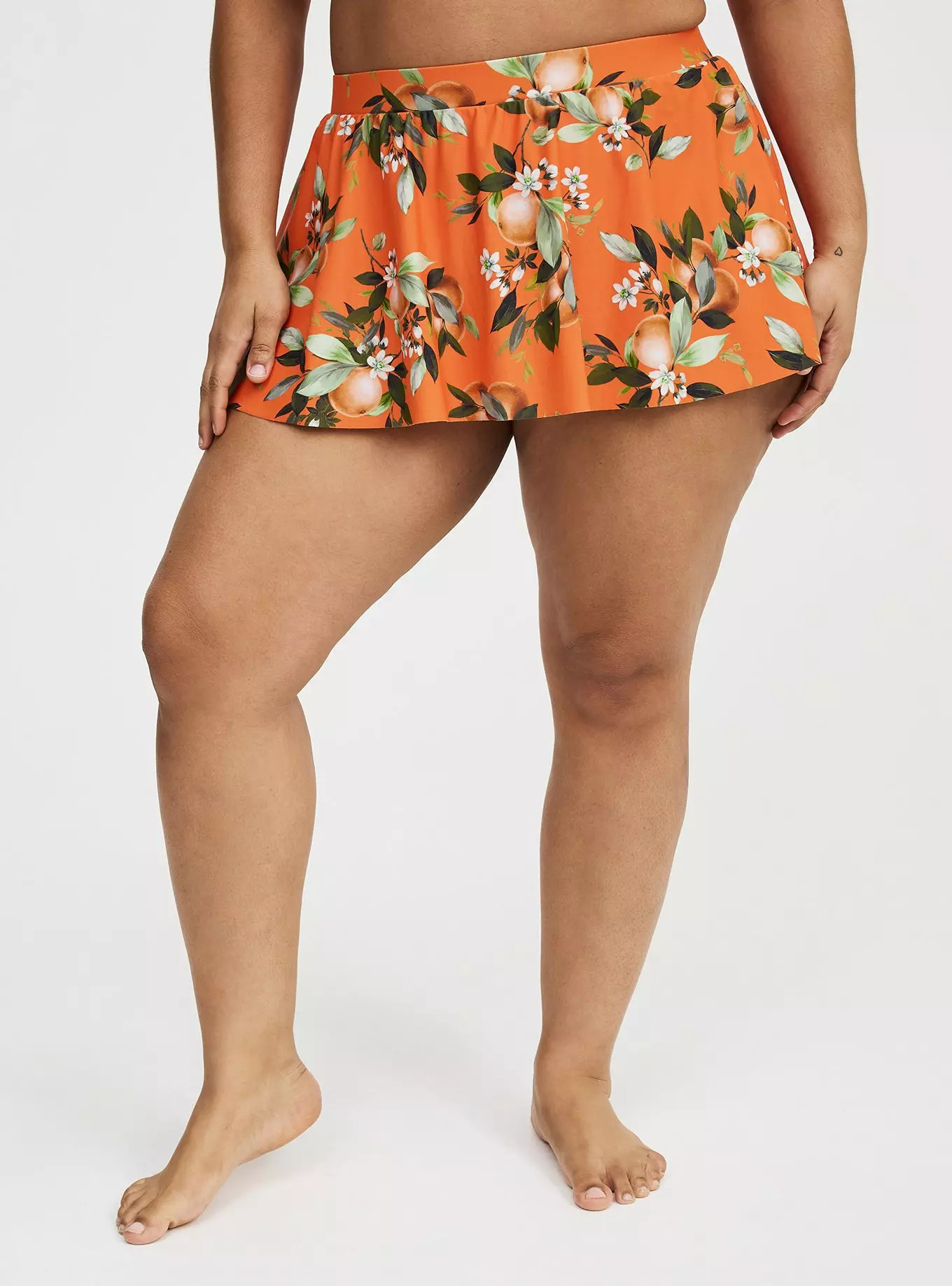 Retro Chic Swim Skirt with Brief | Torrid (US & Canada)