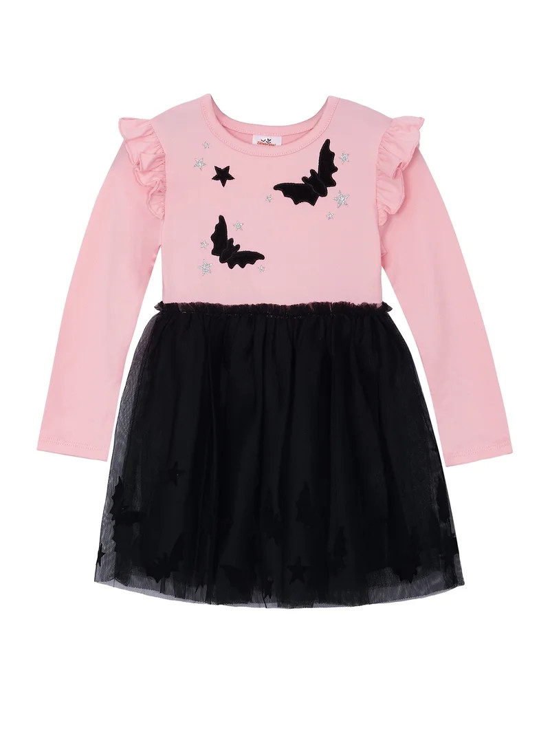 Way to Celebrate Toddler Girl Halloween Tutu Dress, Sizes 12M-5T | Walmart (US)