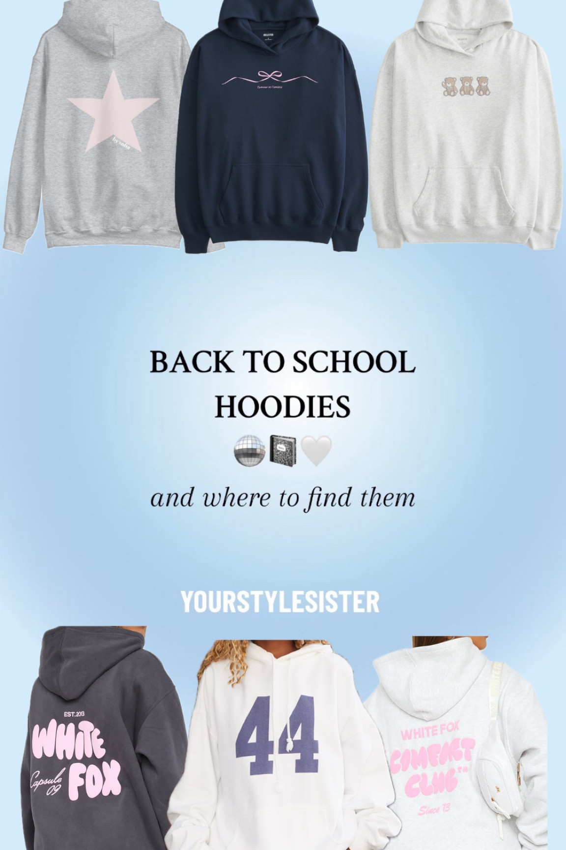 back to school hoodies pt 2 

#LTKstyletip