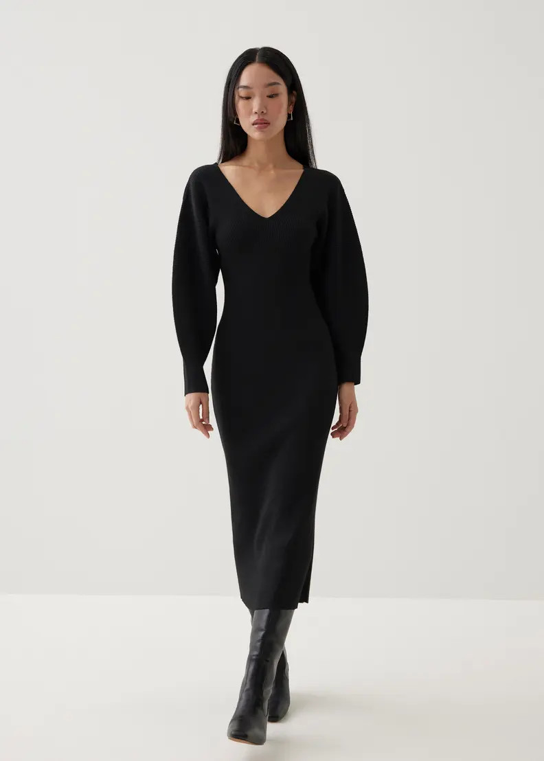 Veera Knit Column Midaxi Dress | Love, Bonito USA