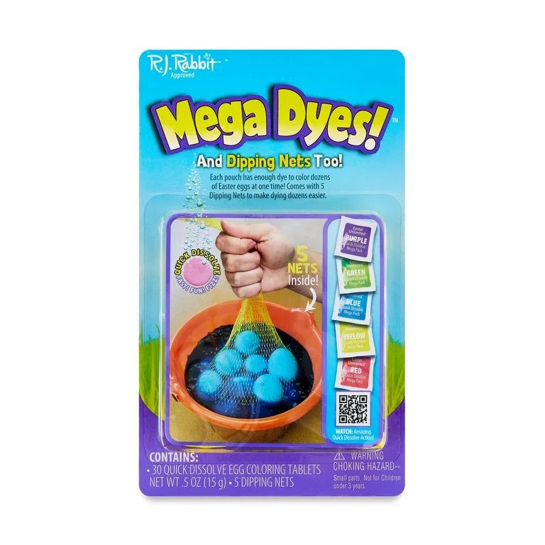 Easter Unlimited Mesh Dipping Net Dye Egg Decorating Kit | Walmart (US)