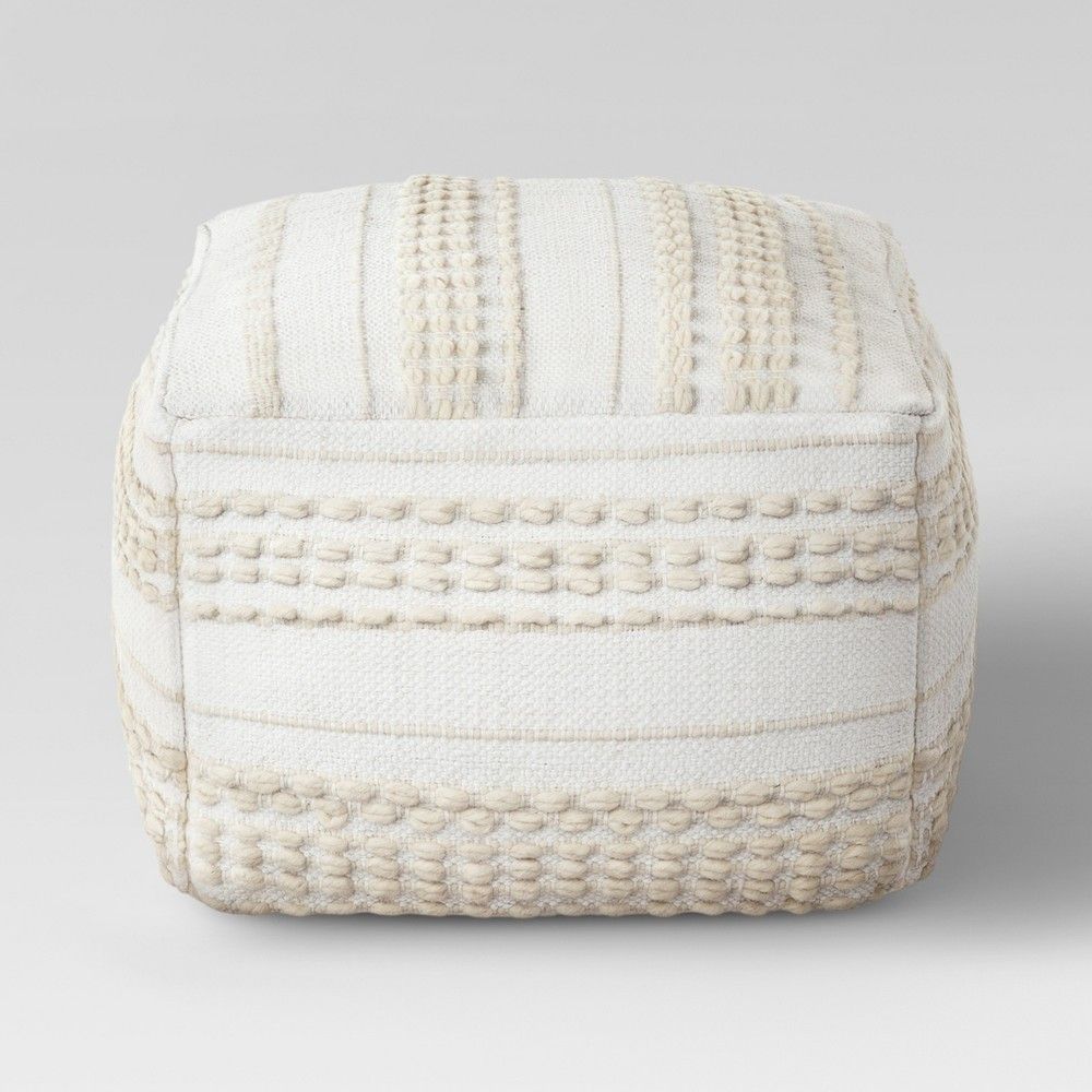 Lory Pouf Neutral Textured - Opalhouse | Target