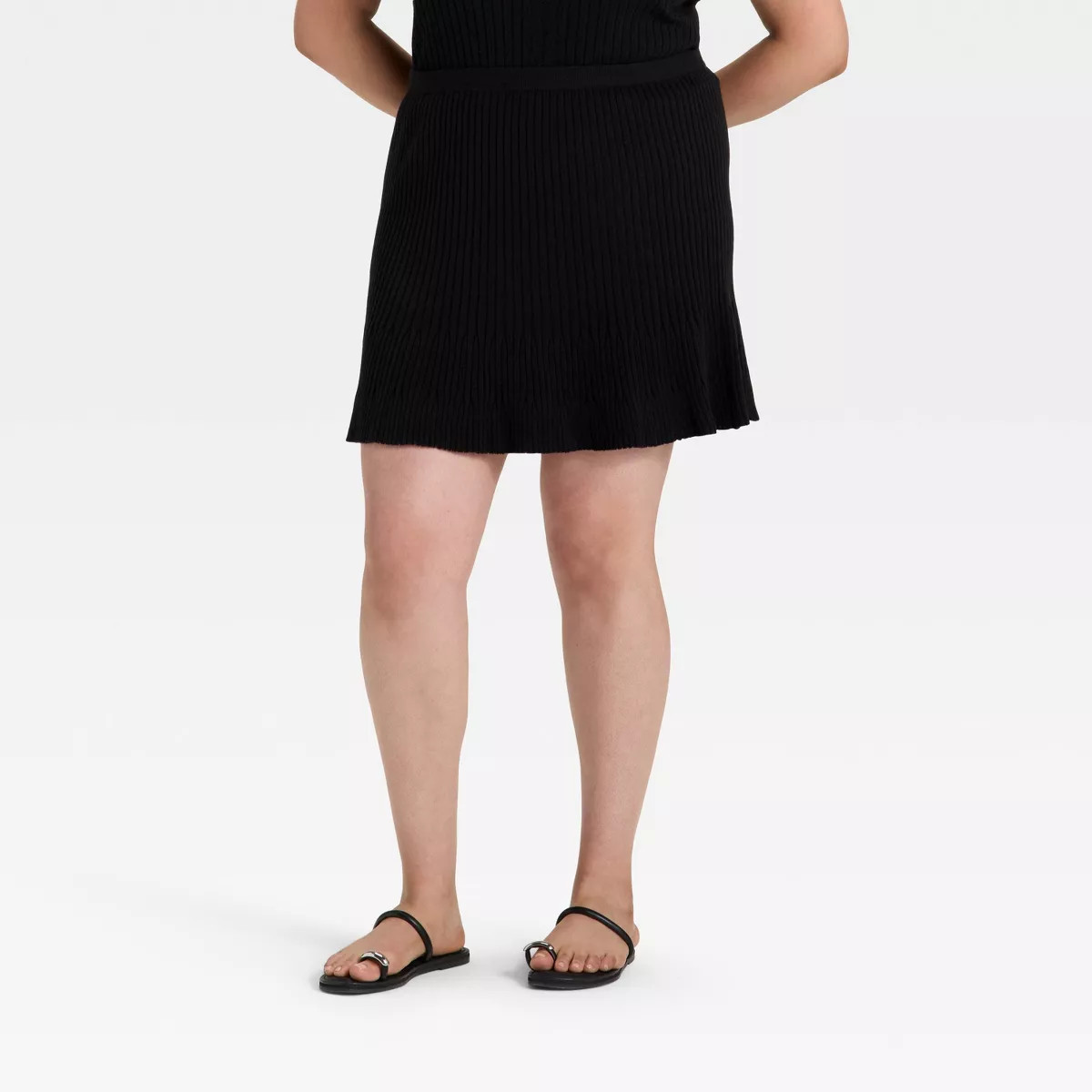 Women's Pointelle Mini Sweater Skirt - Universal Thread™ | Target