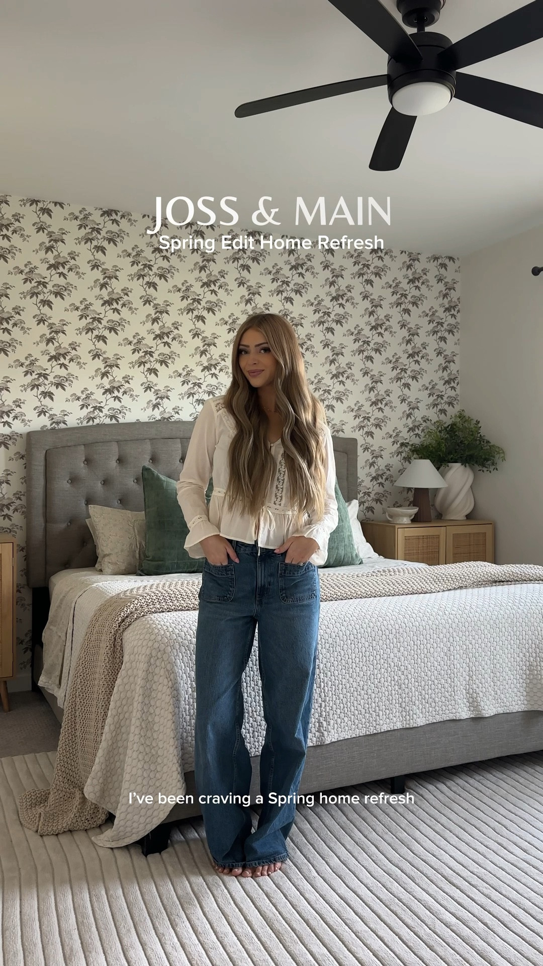 Spring always makes me want to refresh my space, and this bedroom update was all about the details. 🌿 These pieces from Joss and Main’s spring edit gave me exactly what my room needed to feel fresh for spring! Click the links to shop my finds. 🤍

@jossandmain #JossandMainPartner #JossandMainEdit #JossandMain 