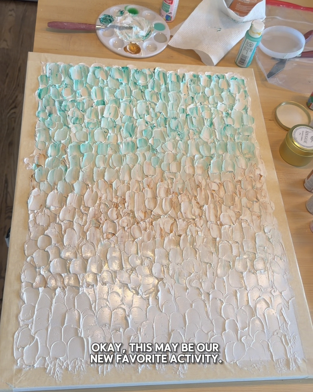 If you’re looking for a fun, creative activity to do with your kids, this is our new obsession: textured painting. Sharing exactly what we used so you can try this too.

#LTKmomlife #LTKKids