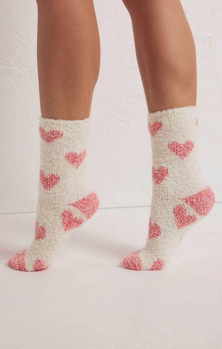 Plush Heart Socks (2-Pack) | Z Supply