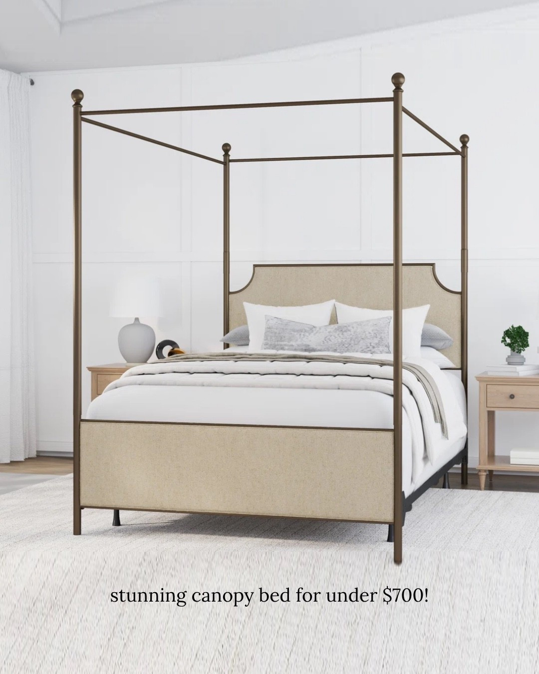 Amazing reviews and it’s under $700!!

Home decor, bedroom furniture, canopy bed, bedroom decor

#LTKHome