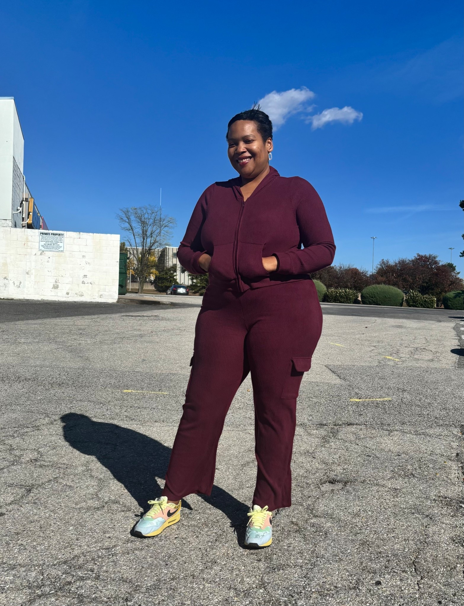 Comfortable jogger sets for Fall, under $20! Jogger set, burgundy jogger set, jogger set with hoodie, athleisure set, fall fashion ideas, Nike air max sneakers 

#LTKOver40 #LTKSeasonal #LTKActive