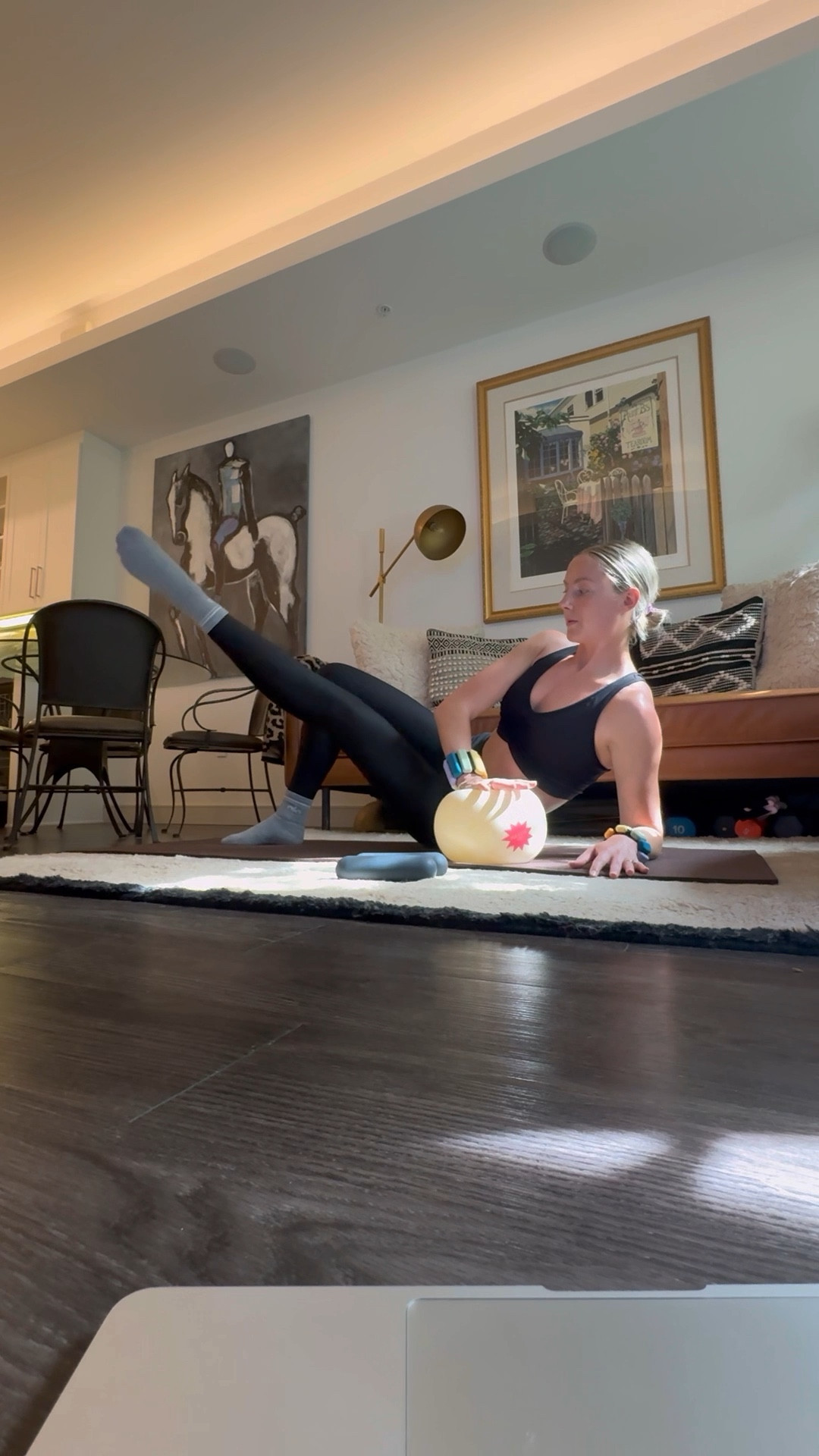 loving alo activewear for barre and pilates classes. runs tts! 🩵

black activewear, alo bra, alo leggings, gray socks, workout look, fitness, workout equipment, at home workout

#LTKfitness #LTKActive #LTKfindsunder100