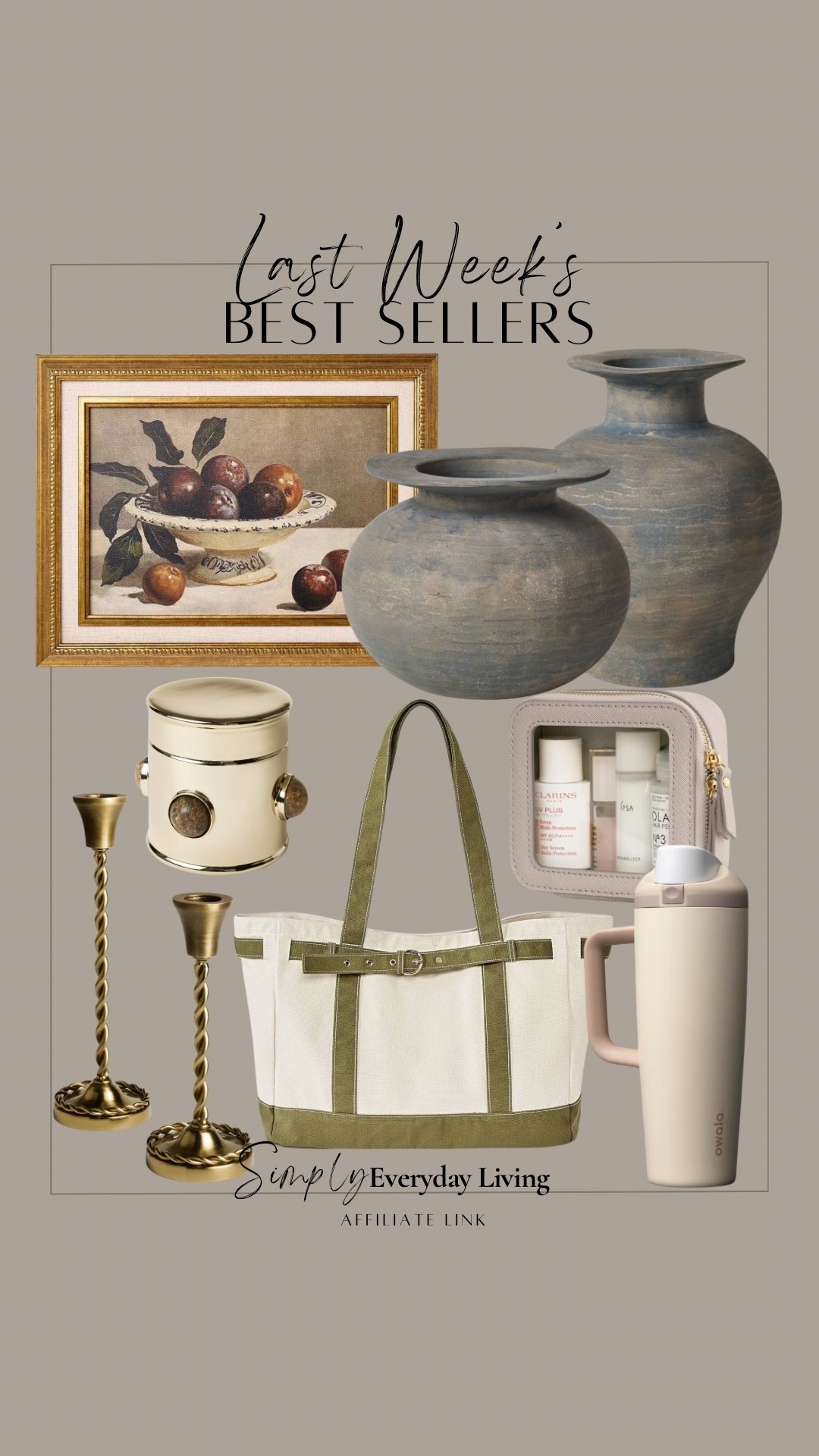 Last week best sellers