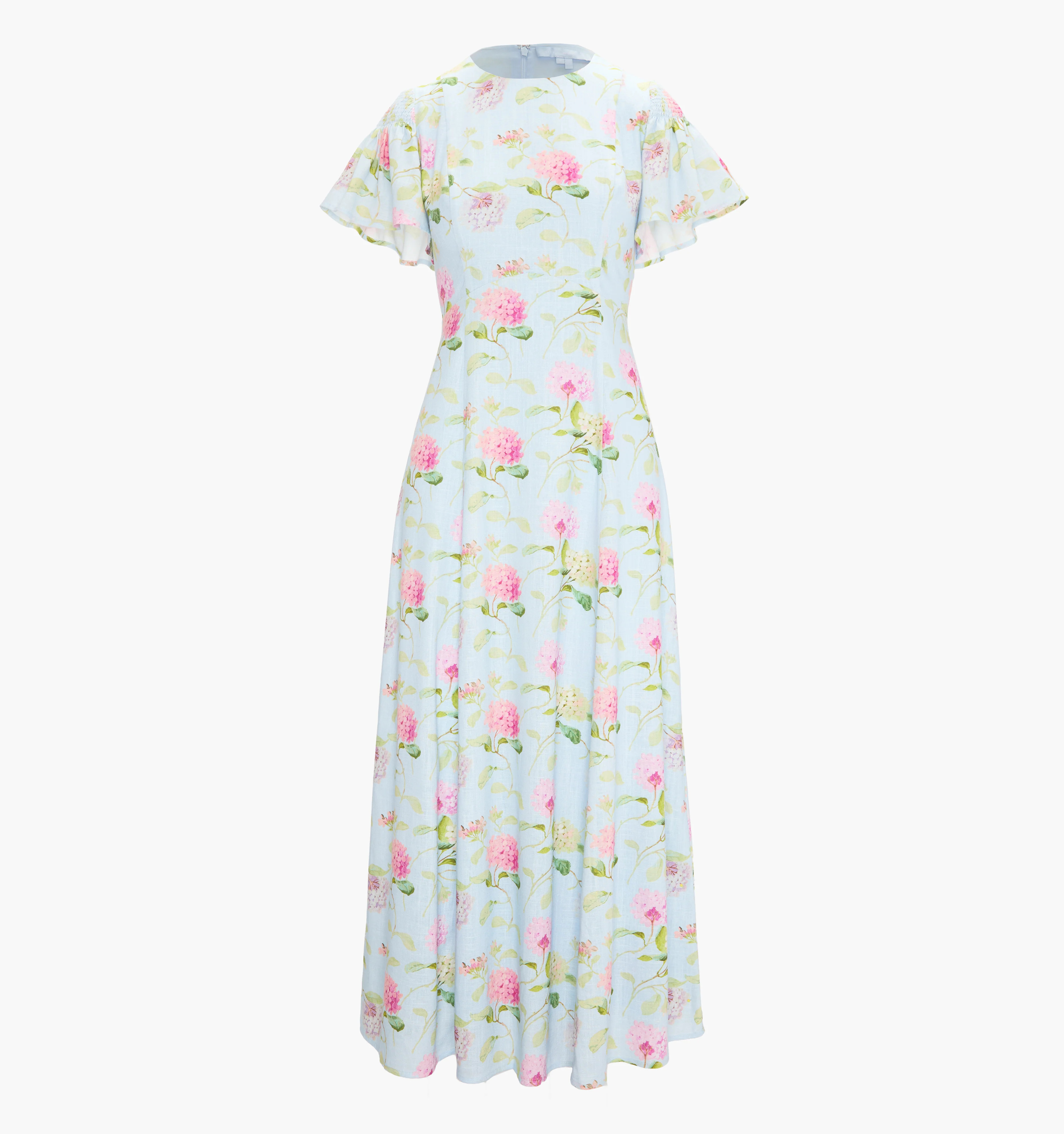 The Dominique Dress | Hydrangea Chintz / S | Hill House Home | Hill House Home US