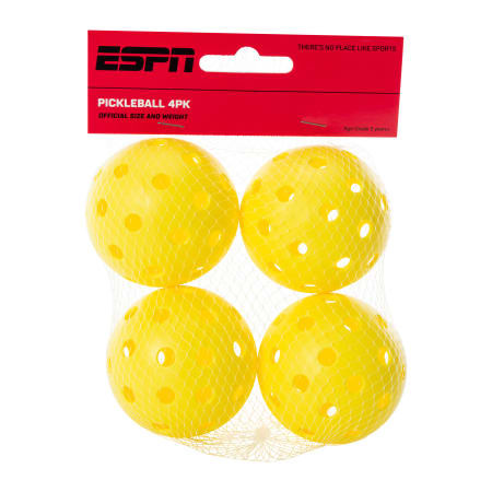 ESPN® Pickleball Balls 4-Pack | Five Below