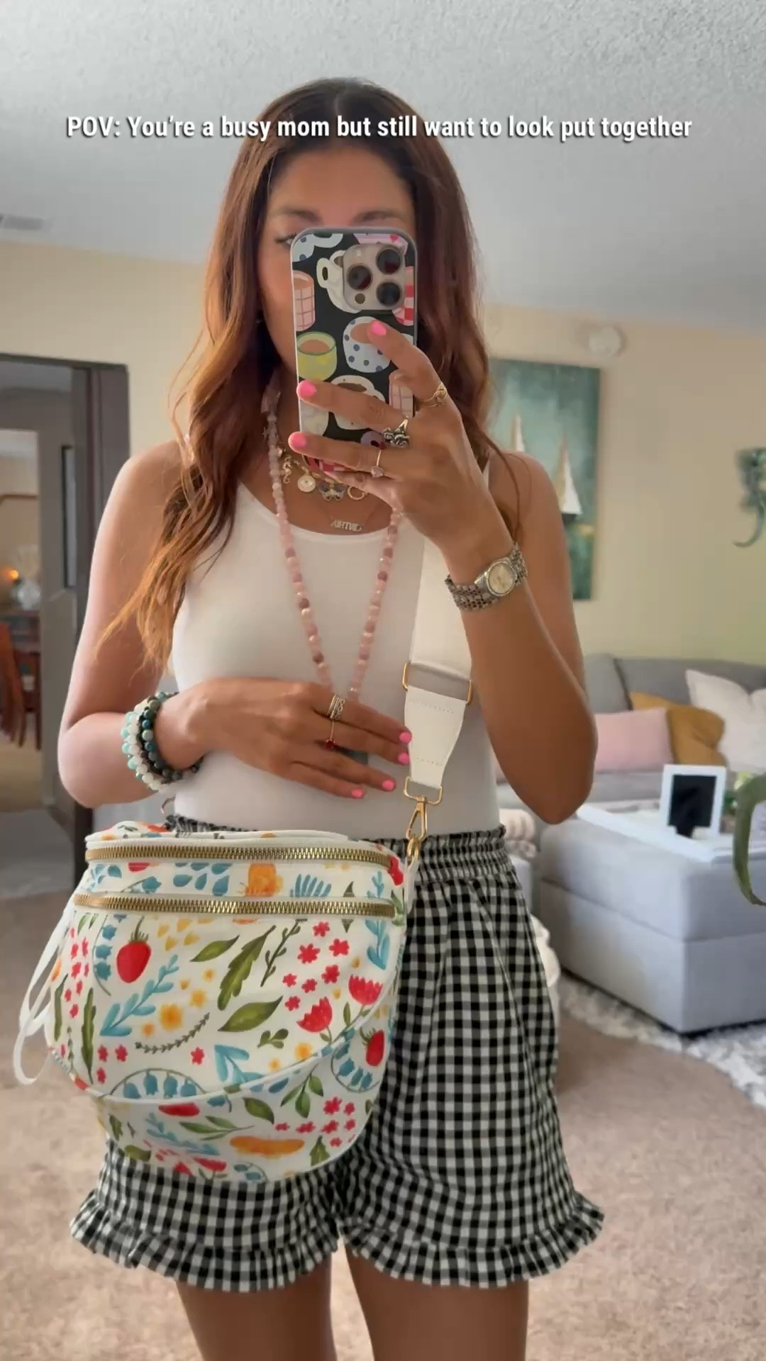 The mom bag that actually fits everything 👜✨

My Emmafy GoFree bag fits a gallon of milk (yes really), all my essentials, kids’ snacks + water bottle without carrying a bulky diaper bag. I styled it with the charms and chain for a chic winter look.
 🤎

#LTKStyle #LTKFamily #LTKWinter



emmagy gofree bag, large capacity tote bag, mom everyday bag, diaper bag alternative, spacious shoulder bag, winter handbags 2026, checkered tote bag, trendy mom bag, everyday essentials bag, bag with chain strap, bag charms accessory, large casual tote, busy mom must haves, stylish mom accessories, lightweight large purse

#LTKdayinmylife #LTKTravel #LTKNYFW