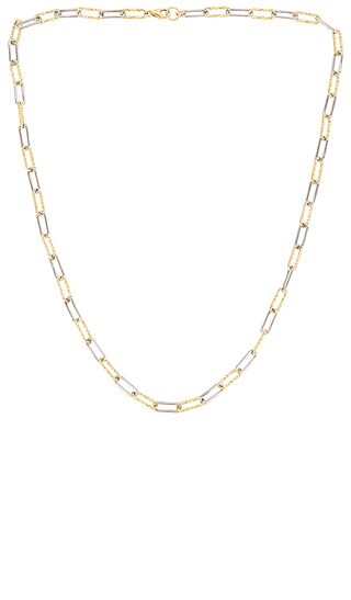 Joy Dravecky Jewelry Studio Link Necklace in Metallic Gold. | Revolve Clothing (Global)