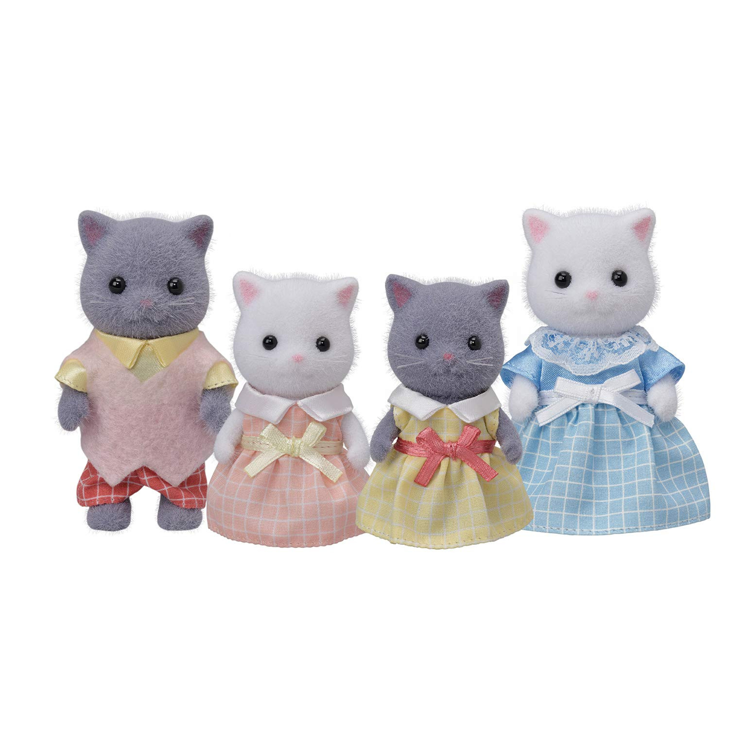 Calico Critters Persian Cat Family - Set of 4 Collectible Doll Figures for Children Ages 3+ | Amazon (US)