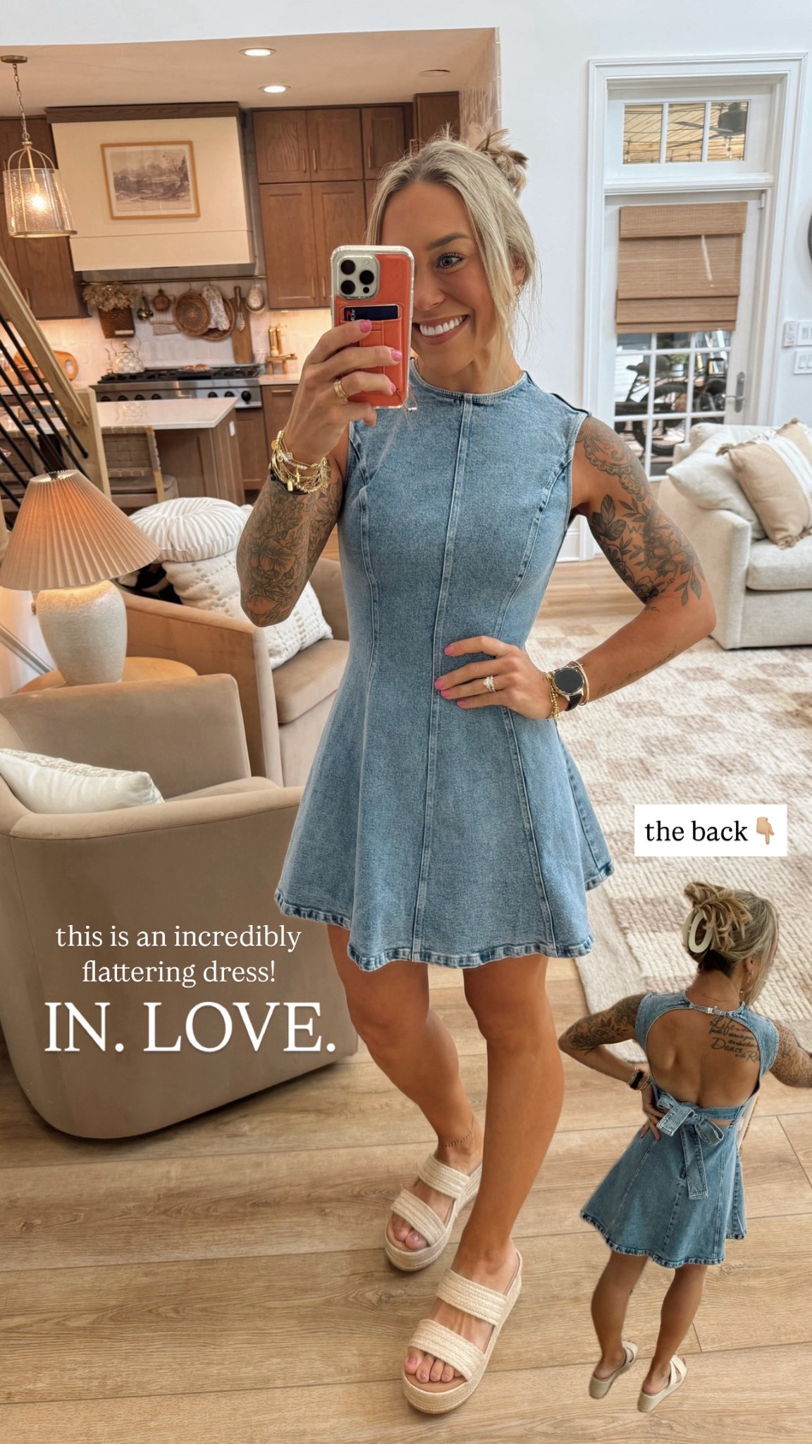 Annual Pink Lily day today!!! 🎀🌼 they bumped my code HOLLEY up to 35% off sitewide today AND donating 10% of all orders until they reach $10,000 to the National Breast Cancer Foundation in support of breast cancer awareness and research! 💕 

Wearing a S in this dress! 12/10. I LOVE how flattering it is! Fits like a glove & the back is DARLING🎀

Ootd / pink lily haul / casual / cute / neutrals / Holley Gabrielle 

#LTKSeasonal #LTKFindsUnder100 #LTKSaleAlert