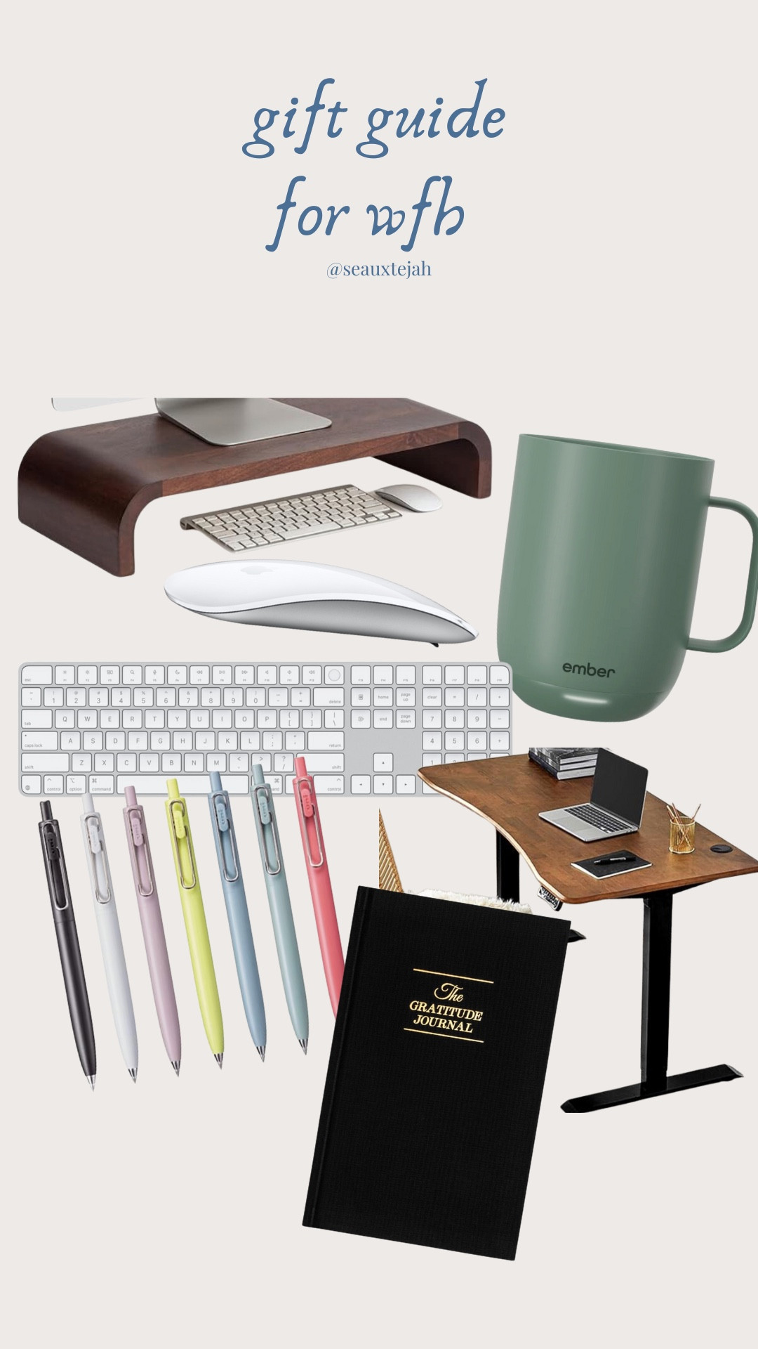 Perfect gifts for the person in your life who works from home for the majority of the time. 

 #LTKGiftGuide #LTKHoliday #LTKHome